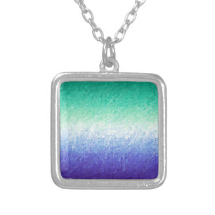 Abstract  MLM Men Loving Men Pride Flag     Silver Plated Necklace