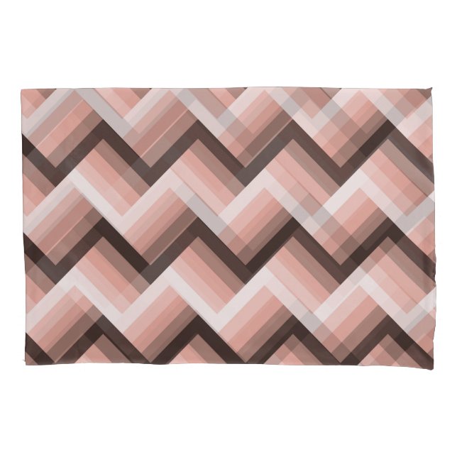 Abstract Modern 3D Stripe Seamless Pillow Case (Front)