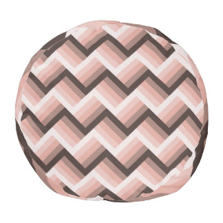 Abstract Modern 3D Stripe Seamless Pouf