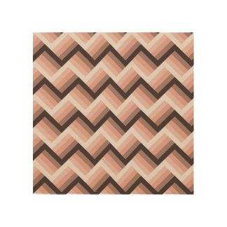 Abstract Modern 3D Stripe Seamless Wood Wall Art