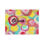 Abstract Modern Art Circle Painting Personalized