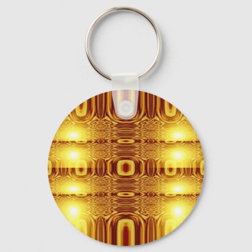 Abstract Modern Art Keychain