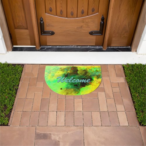 Abstract Modern Art Professional Welcome Doormat