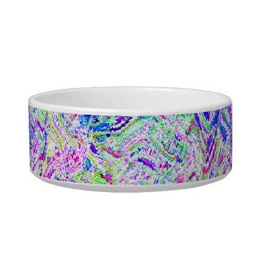 Abstract Modern Art Swirl Patterns Cute Colorful Bowl