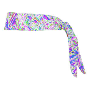 Abstract Modern Art Swirl Patterns Wedding Favors Tie Headband