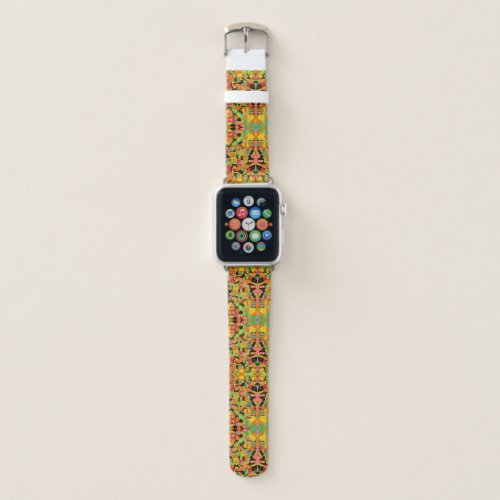 aBSTRACT MODERN ART WITH iNDIAN LOOK Apple Watch Band