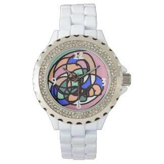 Abstract Modern Art Wrist Watch
