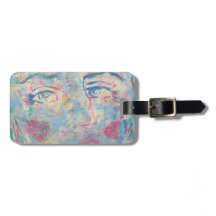 Abstract Modern Colorful "Fancy" Luggage Tag