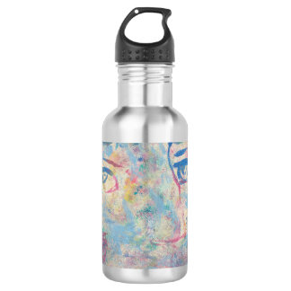 Abstract Modern Colorful "Fancy" Water Bottle