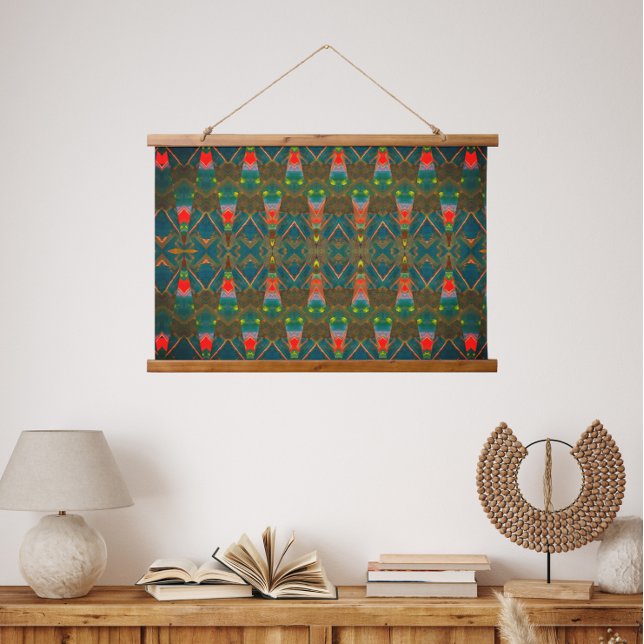 Abstract modern colorful pattern  hanging tapestry (Creator Uploaded)