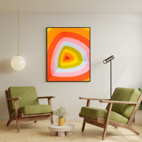 Abstract Modern Colorful Poster