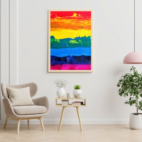Abstract Modern Colorful Poster