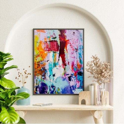 Abstract Modern Colorful Poster