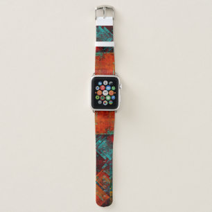 Abstract Modern Colourful Cool Artistic Pattern Apple Watch Band