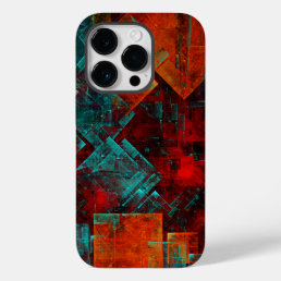 Abstract Modern Colourful Cool Artistic Pattern Case-Mate iPhone 14 Pro Case