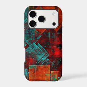 Abstract Modern Colourful Cool Artistic Pattern iPhone 17 Pro Case