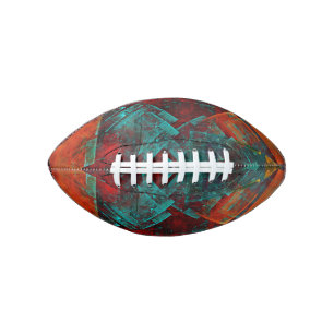 Abstract Modern Colourful Cool Artistic Pattern Football