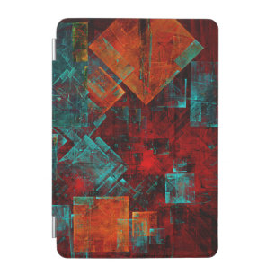 Abstract Modern Colourful Cool Artistic Pattern iPad Mini Cover
