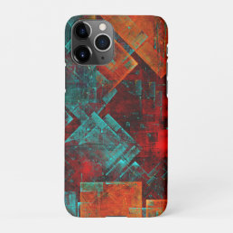 Abstract Modern Colourful Cool Artistic Pattern iPhone 11Pro Case