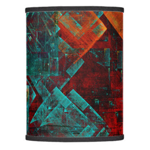 Abstract Modern Colourful Cool Artistic Pattern Lamp Shade