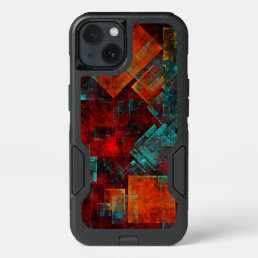 Abstract Modern Colourful Cool Artistic Pattern iPhone 13 Case