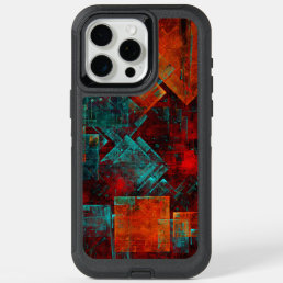 Abstract Modern Colourful Cool Artistic Pattern iPhone 15 Pro Max Case