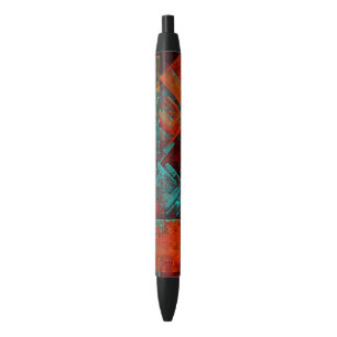 Abstract Modern Colourful Cool Artistic Pattern Pen