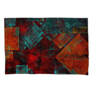 Abstract Modern Colourful Cool Artistic Pattern Pillow Case