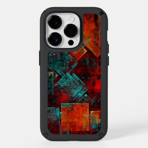 Abstract Modern Colourful Cool Artistic Pattern Speck iPhone 14 Pro Case
