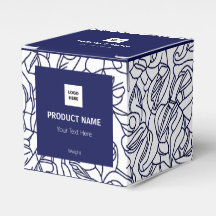 Abstract Modern Customizable Favor Box