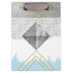 Abstract Modern Design Clipboard