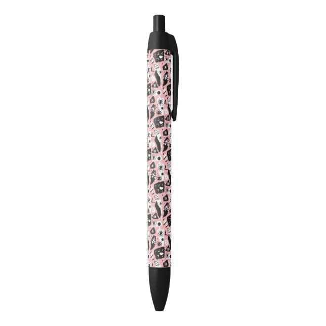 Abstract Modern Eye & Lips Pattern Pen (Bottom (Vertical))