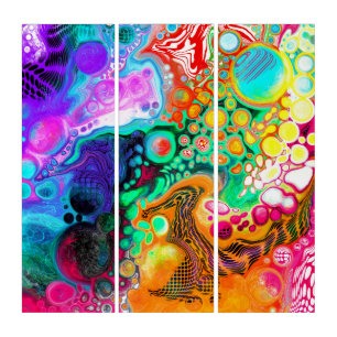 Abstract Modern Fluid Art