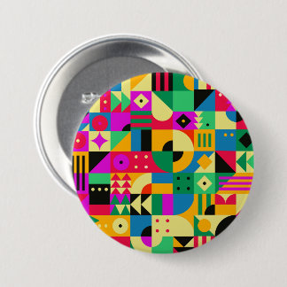 Abstract Modern Garden Button