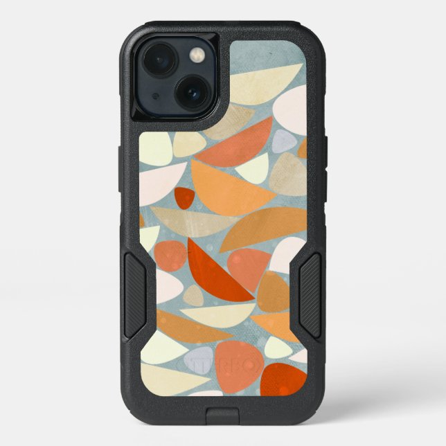 Abstract Modern Geometric Art Otterbox iPhone Case (Back)