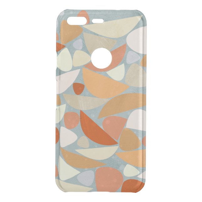 Abstract Modern Geometric Art Pastel Uncommon Google Pixel Case (Back)