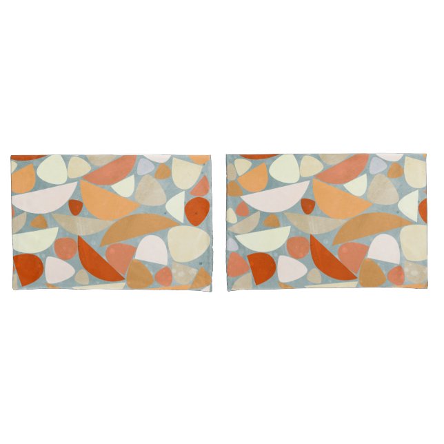 Abstract Modern Geometric Art Pillow Case (Front-Set)