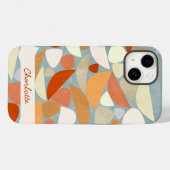 Abstract Modern Geometric Personalized Case-Mate iPhone Case (Back (Horizontal))