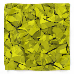Abstract modern glass mosaic tile pattern bright c bandana