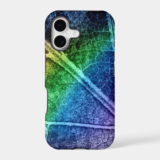 Abstract Modern Leaf Pastel #2 Iphone Case (Back)