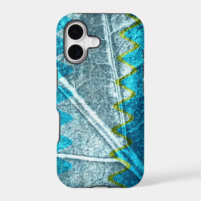 Abstract Modern Leaf Pastel #3 Iphone Case (Back)