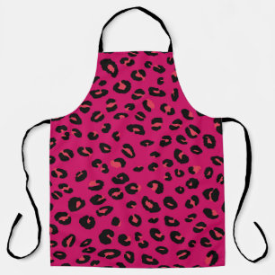 Abstract modern leopard seamless pattern. Animals Apron