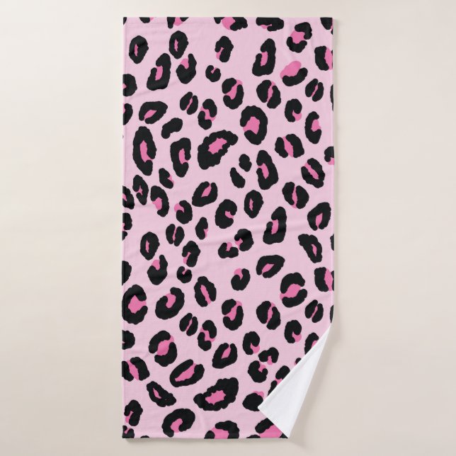 Abstract modern leopard seamless pattern. Animals  Bath Towel (Bath Towel)