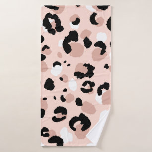 Abstract modern leopard seamless pattern. Animals Bath Towel
