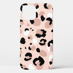 Abstract modern leopard seamless pattern. Animals iPhone 12 Case