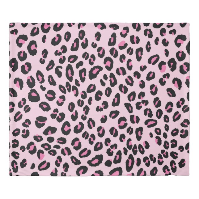 Abstract modern leopard seamless pattern. Animals  Duvet Cover (Front)
