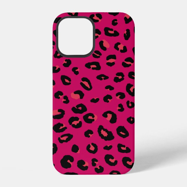 Abstract modern leopard seamless pattern. Animals  Iphone Case (Back)