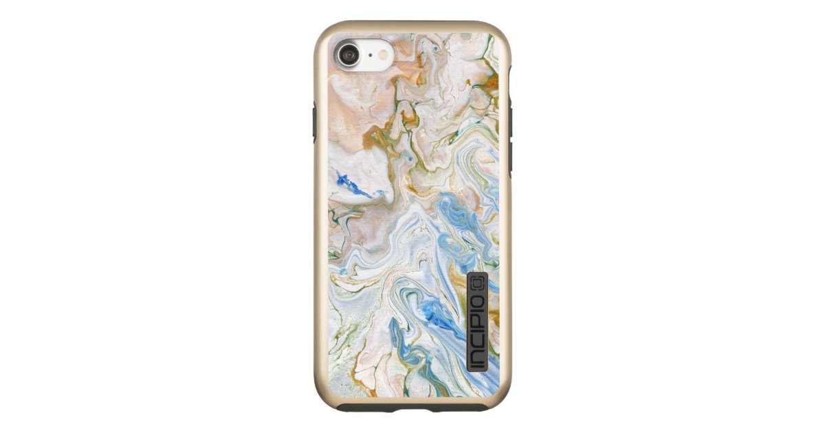 Abstract Modern Marbel Wavy Painting Pattern Incipio Iphone Case