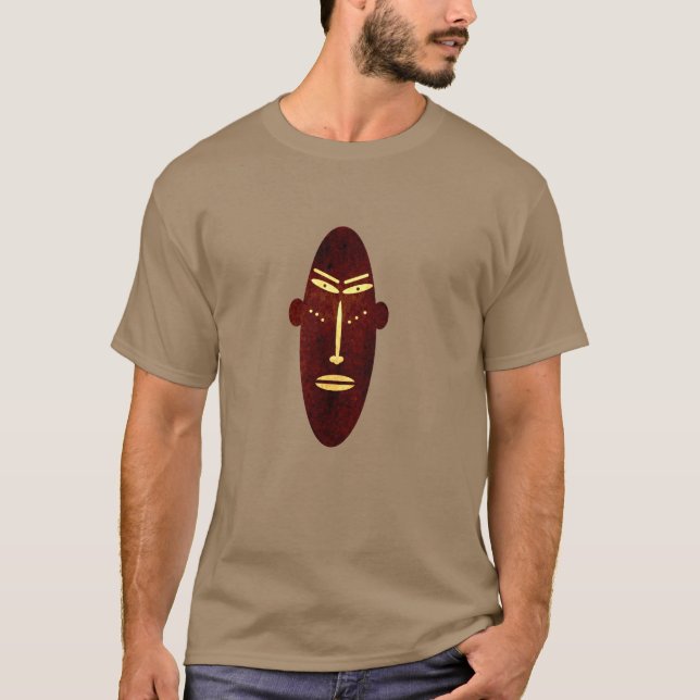 abstract modern mask T-Shirt (Front)