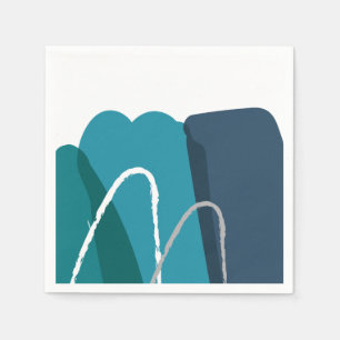 Abstract Modern Napkins